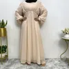 Roupas étnicas moda feminina muçulmana manga longa maxi vestido dubai abaya peru kaftan islâmico manto árabe 2024 eid musulmane vestidos