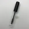 Garrafas de armazenamento 1pcs portátil 10 ml vazio rímel tube cylehash frasco de frasco líquido recipiente preto tampa preta