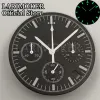 Kits Vk63larimoker 31.5mm grün grau weiß weiß schwarz quarz bewegungswachtblatt und vk63 Uhr Hände Luminous Watch Dial Fit vk63 Movemet