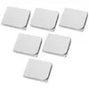 Shower Curtains 6 Pcs White Curtain Fixing Clip Windproof Clips Securing Liners Guard Splashproof Bathroom Wall