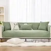 Couvre-chaises Soft Plux Sofa Straight Strip Cover Solid Anti-Slip Serviet Lavable épaissir Hobe Couch Couch pour le salon