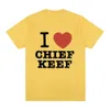 أحب رئيس KEEF طباعة القمصان للنساء أزياء الهيب هوب القمصان قصيرة الأكمام الصيف القطن النقي النقي تي شيرت الشارع الشارع 240328