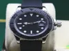 Tive de qualité 40 mm Black Diad Inneildless Steel Mens Automatic Machinery Watch 116655 Édition limitée Rubber Men039S Sport Wrist WA9096494