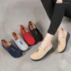 Fitness schoenen plus maat 35-43 vrouwen plat platform munten loafers suede lederen slip op dames veerplaten klimplanten snaker sneaker