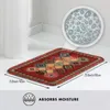 Carpets Pattern Tribal Ethnic Hand Drawn Entrance Door Mat Bath Rug Send It Sender Enduro Mtb Mountain Bike Downhill Ride