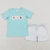 Vêtements Ensembles de créateurs de créateurs enfants Shorts de Pâques Baby Boy Boutique Tenues de printemps