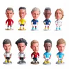 Party Favor 2,5 pouces Collection Doll Football Star Soccer C.Ronaldo Figure Modèle Ornements de voiture R Figures Souvenirs Toys Cadeaux