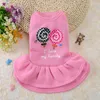 Vêtements pour chiens robe mignonne robes d'animaux de compagnie chat chihuahua yorksyie vêtements chiot vêtements jupe princesse costume pomérane tenue