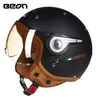 2019 Verkoop van Beon Racing Motorcycle Good Design Helmet Safety Helmet Retro Casco voor Four Seasons Man and Women6955262