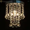 Ceiling Lights European Modern Aisle Light Corridor Hallway Creative Lighting Stair Entry Channel Small Crystal Lamps