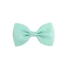 Dog Apparel 100PCS Cute Pet Hair Clips Solid Bowknot Style Puppy Hairpins Accessories Grooming Bows Supplies