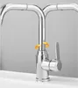 Bathroom Sink Faucets Kitchen Faucet With Rotatable Anti-splash Aerator Extender Adapter And Cold Water Tap Stainless Steel Vessel Mixer