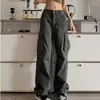 Pantalon féminin rétro plusieurs vêtements de travail de poche