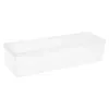 Bouteilles de rangement aliments Crisper Fridge Conteneurs Réfrigérateur Long Box Kitchen For Out Bin Scelling