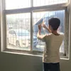 Adesivos de janela que isolam o calor da casa transparente de protetor solar de filmes de vidro de vidro decoração de decoração de explosão de explosão de sombreamento