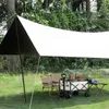 Zelte und Schutzhütten Sonnenschild wasserdichtes Camping -Planen -Zelt Touristen Markisen Schatten Picknick Outdoor Ultraleicher Sonnenschutzgarten Garten Baldachin