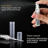 Bottiglie di stoccaggio 600 pezzi trasparente spray vuoto da 3 ml di plastica mini contenitori cosmetici ricaricabili