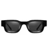 Sunglasses Small Polarized Rectangle Thick Frame Square Sun Glasses Men's Black Blue Ladies Shades Uv400 Unisex Eyewears