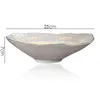 Bowls Irregular Ceramic Lotus Leaf Bowl Creative Thick Soup Salad Pasta Snack Restaurant Specialty Tableware