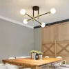 シャンデリアシンプルなモダンノルディックE27リビングルームベッドルームのダイニングホーム屋内照明装飾天井ランプ用シャンデリアライト
