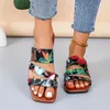 Slippers 2024 Summer Flat Women's Shoes Open Toed Female Beach Outdoor All-match Casual Women 's Large Size 43