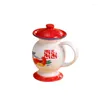 Canecas criativas e engraçadas Spittoon Water Cup Ceramic Ins High Beauty Presente Personalizado Caneca Online