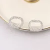 20-stylowy designerski moda G-litera Gold plaster sier liter słynne kobiety kryształowy karierek perłowy