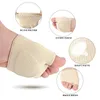 1pcs пять пальцев ног стопы для женщин высокие каблуки Половина стельки Calluses Corns боли в ноже вставки носки носки