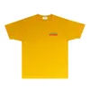 Rhude Summer Tshirt Mens 디자이너 티셔츠 여성 패션면 의류 RH056 블루 마운틴 프린트 단락 티셔츠 크기 S-XXL