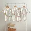 Babykläder set underkläder set småbarn kläder pojke träning söt vinter sport kostym mode barn flickor kläder 0-4 år a95h#