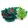 Appareils pour chiens 50 / 100pcs Accessoires de Noël petits chattes Bowties cerf le Père Noël Claus Pet Fleurs de toilettage