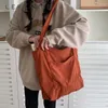 Abendtaschen Cord -Umhängetasche für Frauen 2024 Vintage Big Shopper Shopping Girls Student Book Handtaschen Casual Tote