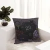 Kudde Drow D20 - Tablettop Gaming Dice Throw Sleeping Pillows Couch s juldekorationer 2024 SOFA COVER