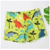 Heren Swimwear Summer Boys Flat Corner Polyester Medium Kinderen Cartoon Beach Spring Little Water Park Swim Trunks