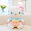 Nieuwe meid kitten pluche speelgoedpop, grote kussenpop 40 cm