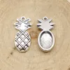 Charms tillbehör för kvinnor ananas smycken hängen 24x12mm 10 st