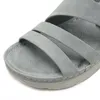 Slippers in Summer Femmes 2024 Talons plats Sandales Flipper Zero Beach Shoes For Woman Elegant Ladies Sandalias