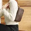 Moda luksusowe torby damska projektant torby portfel na łańcuchu lvy torba 23 cm klasyczna luksusowa torba na ramię