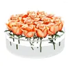 Vases Transparent Flower Vase Floral Arrangement Elegant Round Acrylic For Wedding Party Centerpiece Dining