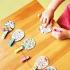 Décoration de fête 6pcs DIY Pâques Pâques Pendante décorations décorations suspendues pour les enfants à la maison