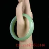 Bangles Chinese Hetian Jade Bracelet 5464mm Charm Jewellery Fashion Accessories Handcarved Man Woman Luck Round Bangle Amulet Gifts