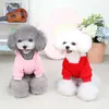 Abbigliamento per cani Kindfuny Calda giacca calda Frutta Frutta Spaccature per animali domestici Cuggino per gatto inverno