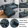 Stoelbedekkingen Elastische bankkap voor woonkamer 1/2/3/4 zuiverer L-vormige stretch Corner Slipcover sectionele fauteuil bank