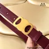 Designer Designer genuine Leather Belt for women men Luxury High Quality Belts 18cm 25cm Width Golden Silver buckle Stylish Waistband for Casual Formal Wear with box