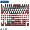 Pads 149 Keys Pbt Keycaps Csa Profile English Black Red Diy Custom Double Shot Keycap for Gaming Mechanical Keyboard