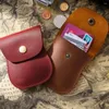 Portfele retro mini designer PU skórzana moneta torebka ręcznie robiona torba portfela