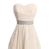 Party Dresses Summer Strapless Brides Vestidos Wedding Pleated Simple Elegant Dress Banket Evening