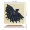 Table Mats Cute Funny Medieval Bat Ceramic Coasters (Square) For The Kitchen Accessories Christmas Tea Custom Coffee Mugs