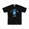 Bapestar tee mens skjorta herr thirt skjortor besättning hals kort ärm andas andas bomullstryck blommig sport lös sommarlovstshirts designer män t -shirt kvinnor