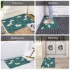 Halılar Özel West Highland Beyaz Terrier ve Yay Paspas Anti-Slip Anti-Slip Mutfak Kapı Zemin Mat Westie Köpek Köpek Yavru Tuvalet Halı Halı